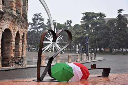 La Stella, il Cuore e il Tricolore - a Photographic Art Artowrk by Giovanni Pellegrino